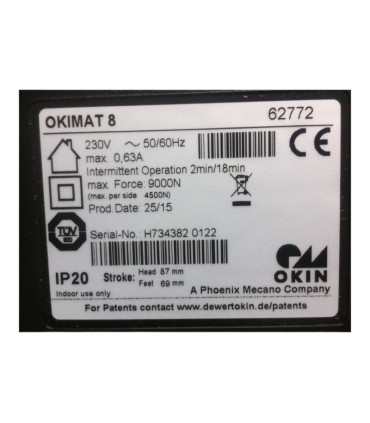 Motor cama articulada Dewert Okimat 8