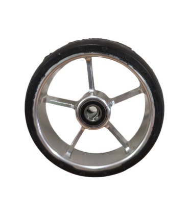 Rueda Aluminio  4x1 1/4 (100x32) 5 Radios Lisa