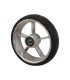 Rueda Aluminio  4x1 1/4 (100x32) 5 Radios Lisa