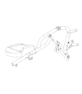 Reposapiés elevable silla de ruedas Q100R / Q200R / Tango / Hula