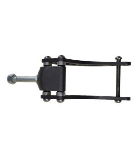 Horquilla + eje rueda delantera silla de ruedas Wellell I-Explorer