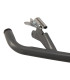 Reposapiés universal silla de ruedas manual (82 mm)