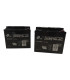 PAR de baterías Portalac TEV12500 12V 50Ah