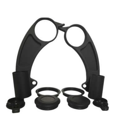 Soporte horquilla rueda delantera silla de ruedas Q50 R