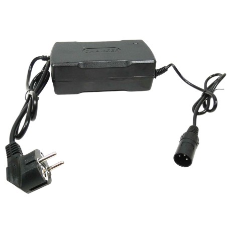 Cargador litio 29,4V 5A silla de ruedas / scooter eléctrico