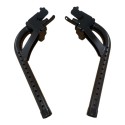 PAR de reposapiés silla de ruedas Salsa R2/M2, Salsa M2 Mini y Jive