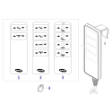 Mando Cama Invacare Alegio NG 8 Botones RJ45