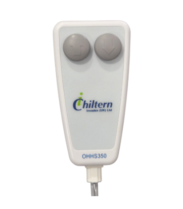 Mando neumático grúa de pacientes de techo Chiltern Wispa