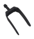 Hoquilla rueda delantera silla de ruedas Q100R / Q200R