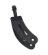 Hoquilla rueda delantera silla de ruedas Q100R / Q200R