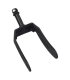 Hoquilla rueda delantera silla de ruedas Q100R / Q200R