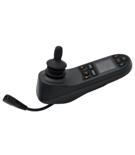 Mando R-NET LCD con pantalla y luces silla de ruedas eléctrica.