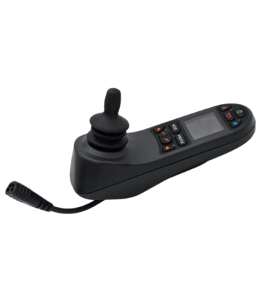 Mando R-NET LCD con pantalla y luces silla de ruedas eléctrica.