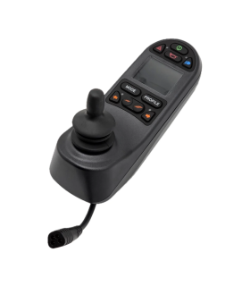 Mando R-NET LCD con pantalla y luces silla de ruedas eléctrica.