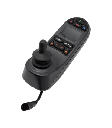 Mando R-NET LCD con pantalla y luces silla de ruedas eléctrica.