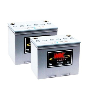 PAR de baterías MK M24 SLD G FT 12V 80Ah