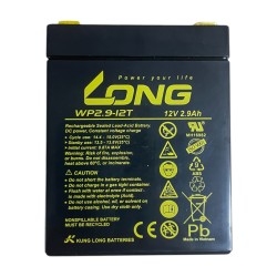 PAR de baterías Long WP2.9-12T 12V 2.9Ah