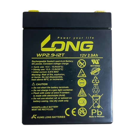 PAR de baterías Long WP2.9-12T 12V 2.9Ah