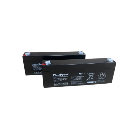PAR de baterías FirstPower FP1223 12V 2.3Ah