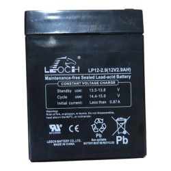 PAR de baterías LEOCH LP12-2.9 12V 2.9Ah