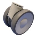 Rueda trasera con freno Tente 100mm Invacare Birdie