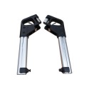 Reposapiés estándar 70º silla de ruedas Quikie serie Q