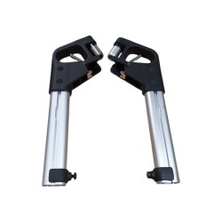 Reposapiés estándar 70º silla de ruedas Quikie serie Q