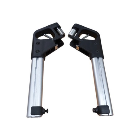 Reposapiés estándar 70º silla de ruedas Quikie serie Q