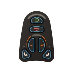 Teclado mando Joystick VR2 silla de ruedas eléctrica